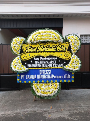 Papan Bunga Duka di Talok
