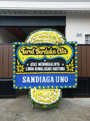 Papan Bunga Duka di Talok